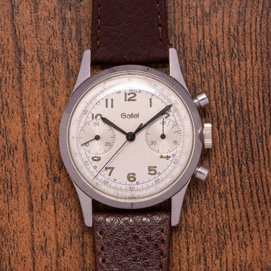 1960s GALLET Multichron 45 Chronograph Valjoux 7730