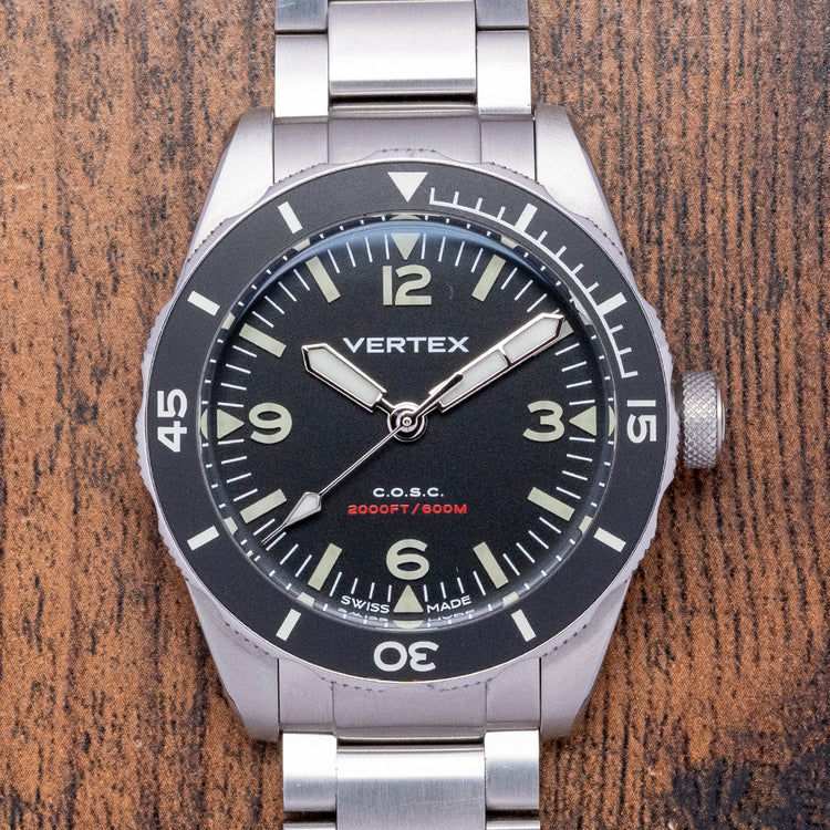 2022 Vertex M60 AquaLion No-Date on Bracelet