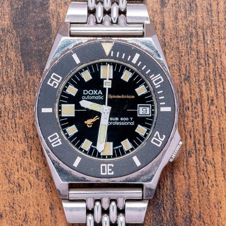 1970s Doxa SUB 600 T Spirotechnique 39mm Auto
