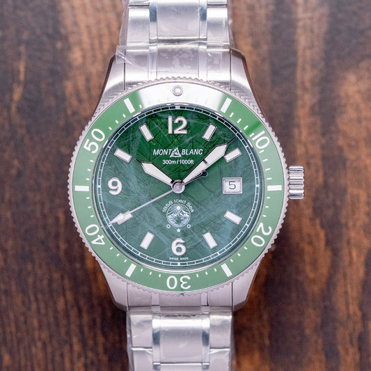 2025 Montblanc Iced Sea Automatic Green 41mm 129373