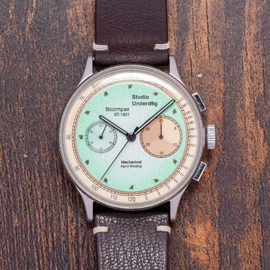 2020s Studio Underd0g Series 01 Mint Ch0c Chip Chronograph