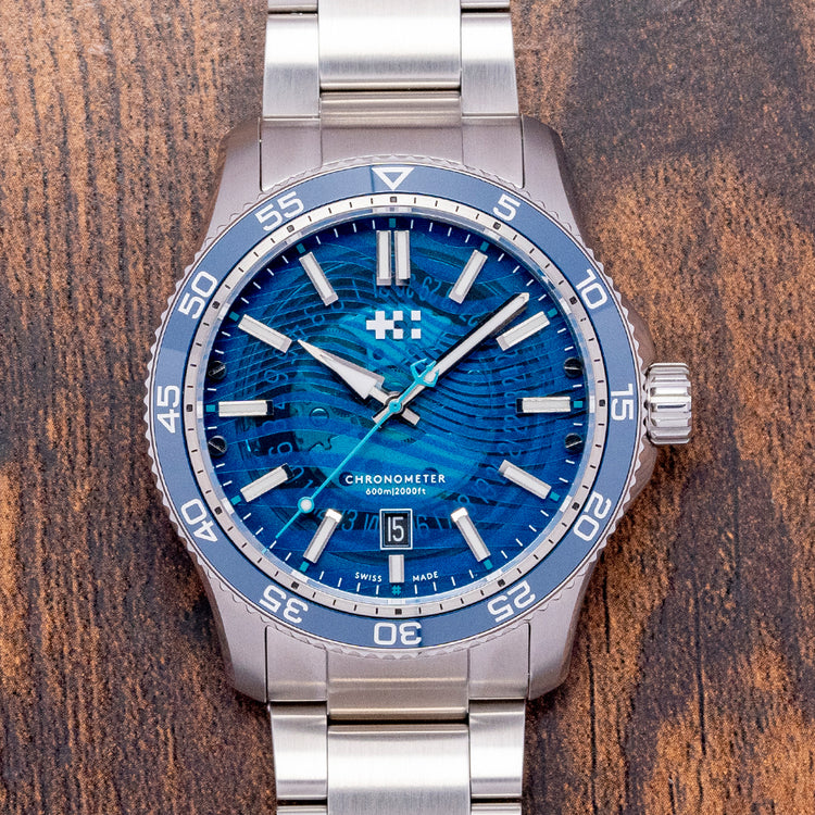 2024 Christopher Ward C60 #Tide V4 Logo COSC 42mm