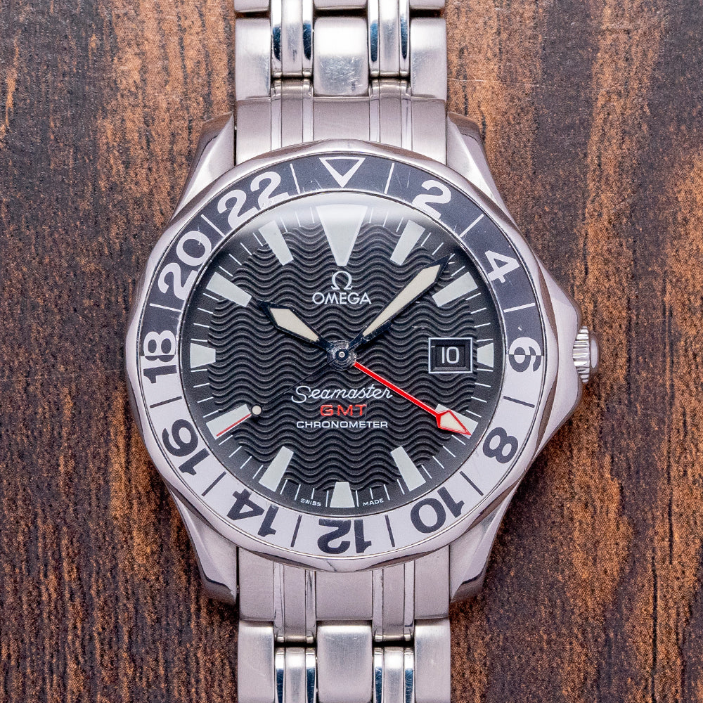 1999 Omega Seamaster GMT 50th Anniversary 41mm