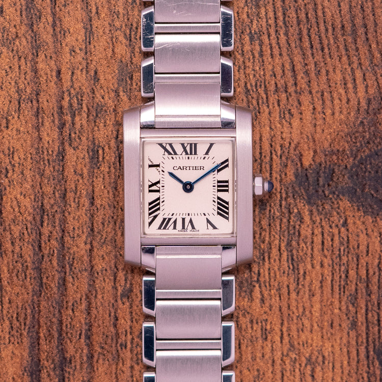 2000s Cartier Tank Francaise Quartz Ladies 20mm