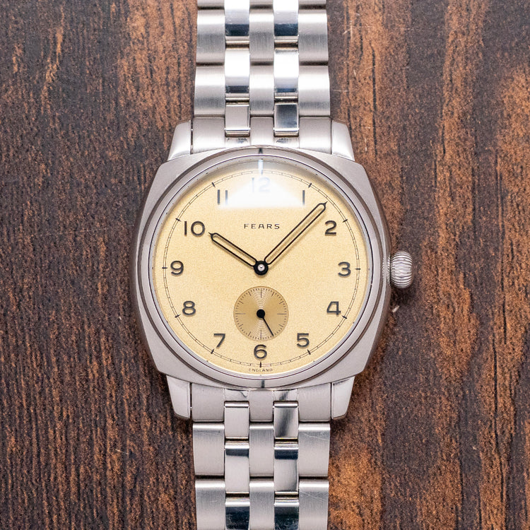 2026 Fears Brunswick 38mm Champagne Dial on Bracelet
