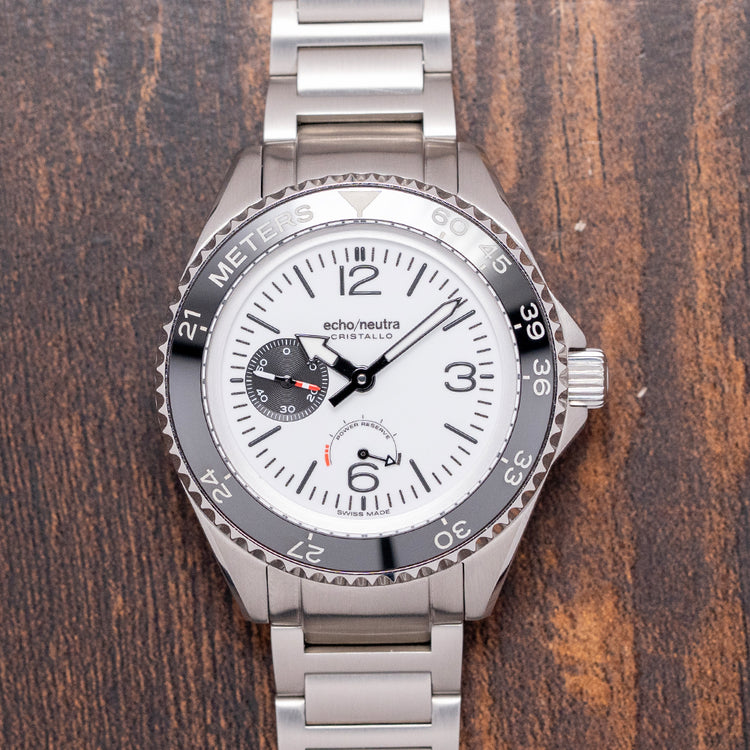 2025 Echo Neutra Cristallo White Diver Automatic 42mm