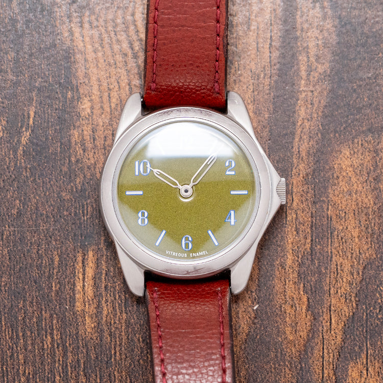 2020 AnOrdain Model 2 36mm Moss Green Manually Wound