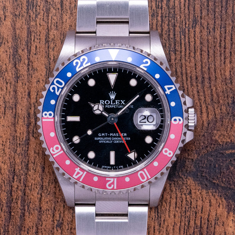 1996 Rolex GMT-Master "Pepsi" Faded Bezel 16700