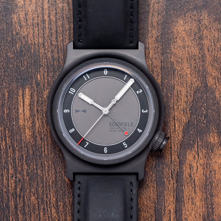 2024 Schofield Light "The Dark One" Automatic GMT 40mm