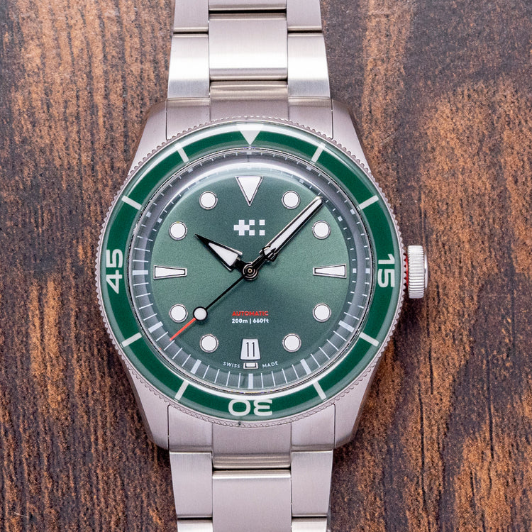 2024 Christopher Ward C65 Aquitaine Auto Green 41mm