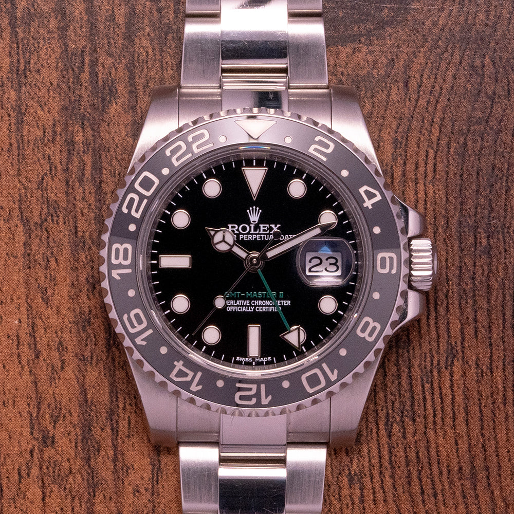 2015 Rolex GMT-Master II Black Discontinued 116710LN