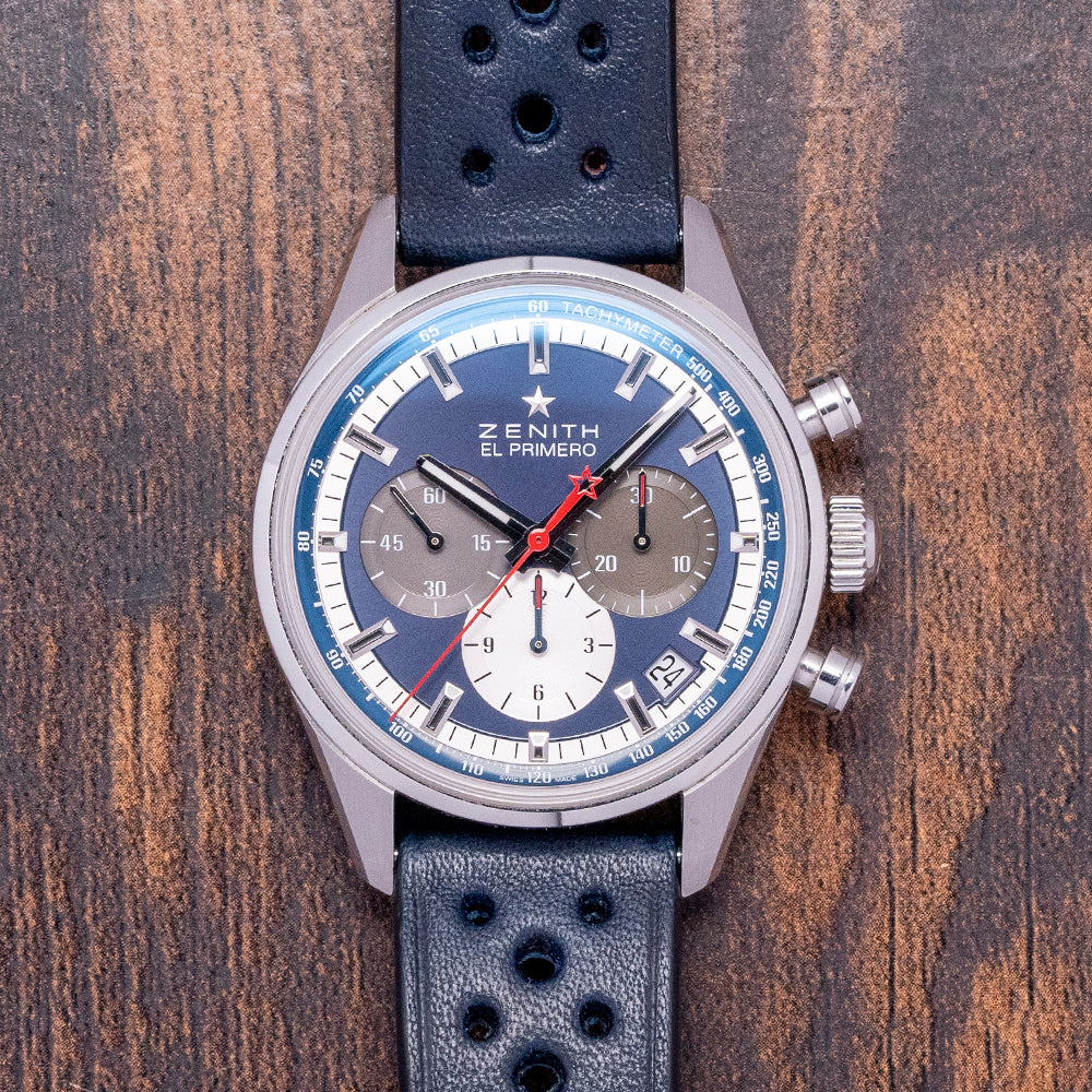 NIIBORI GUTAR PRIME 2010年製　NO15(P-16) 2010s Zenith Chronomaster El Primero 38mm Blue 03.2150.400