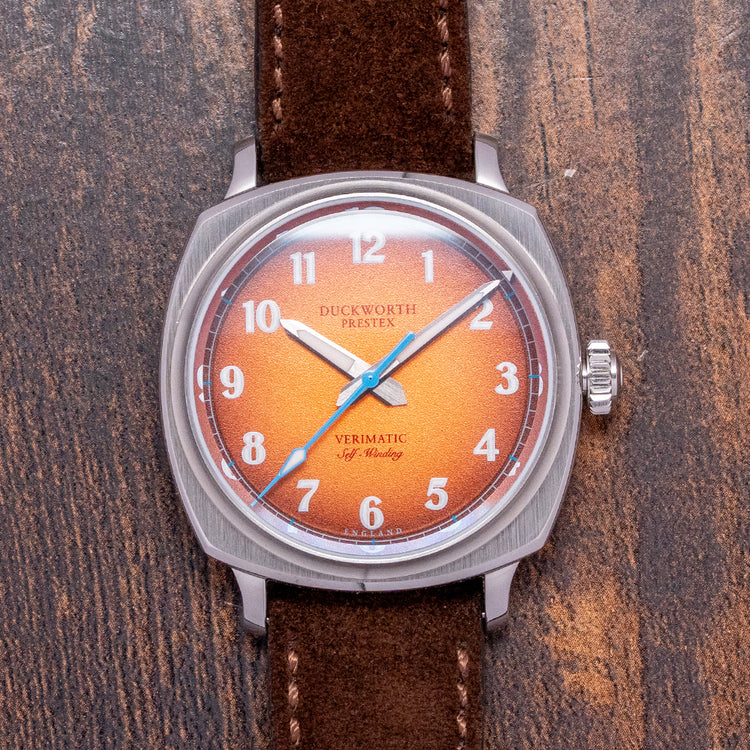 2023 Duckworth Prestex Vernimatic Orange Fume Limited 39mm