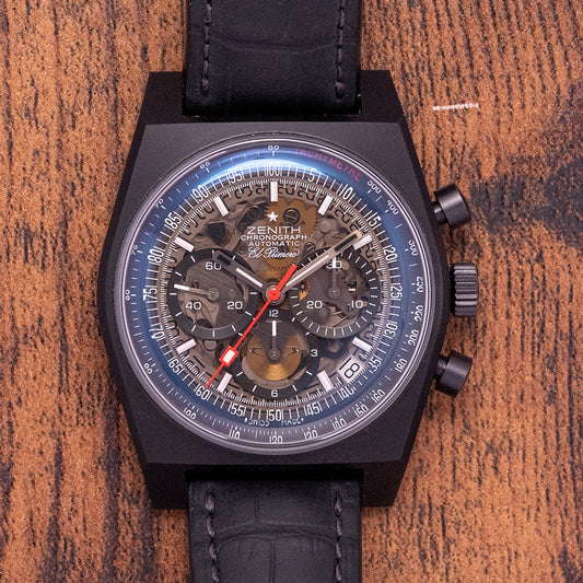 2017 Zenith El Primero New Vintage 1969 Black Limited
