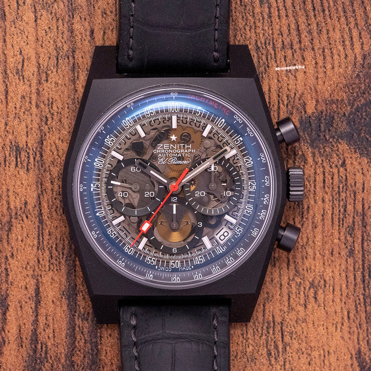 2017 Zenith El Primero New Vintage 1969 Black Limited