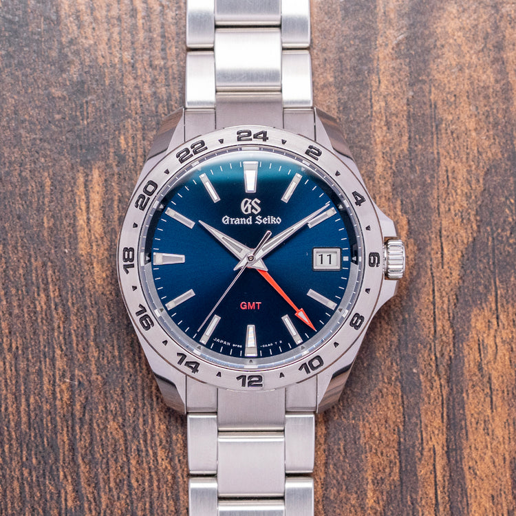 2021 Grand Seiko GMT Quartz Blue 39mm SBGN005G