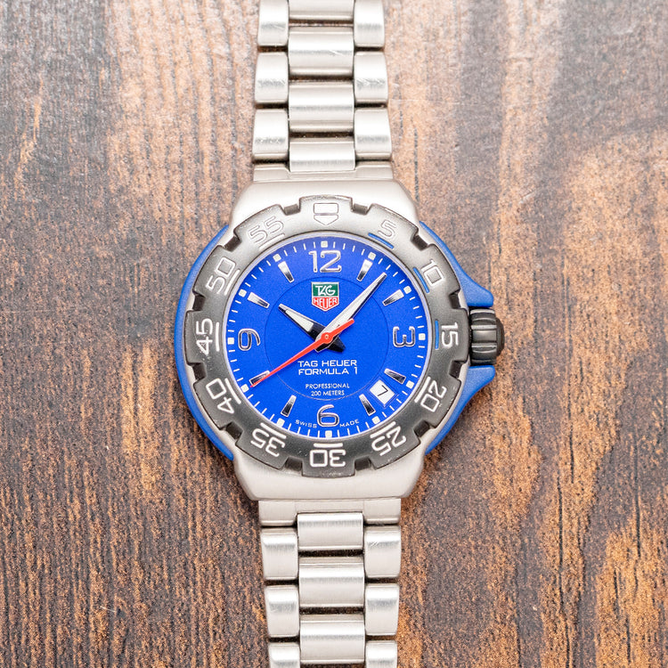 2004 TAG Heuer Formula 1 Blue Quartz 35mm WAC1212.BA0851
