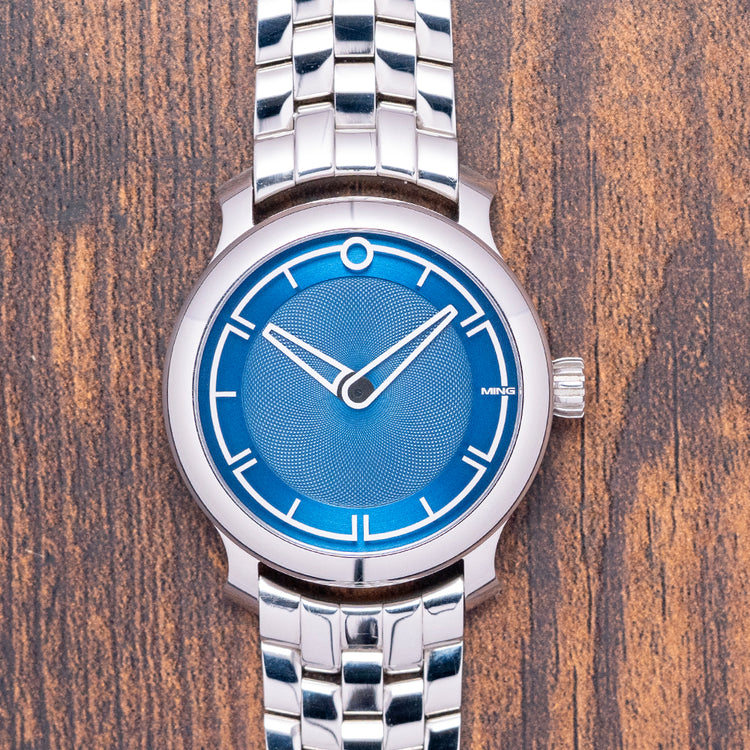 2022 Ming 17.09 Blue Dial Automatic 38mm on Bracelet