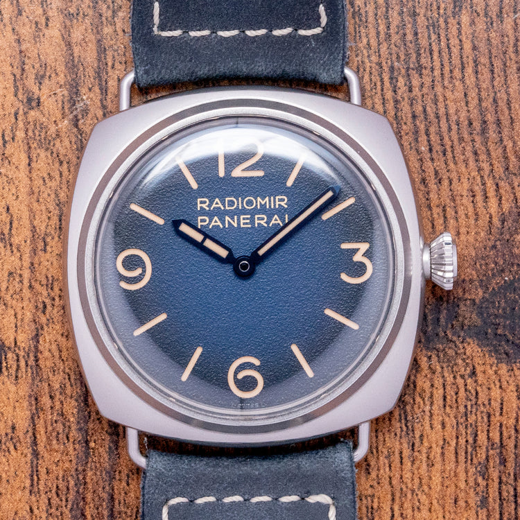 2023 Panerai Radiomir Tre Giorni Blue 45mm Manual PAM01335