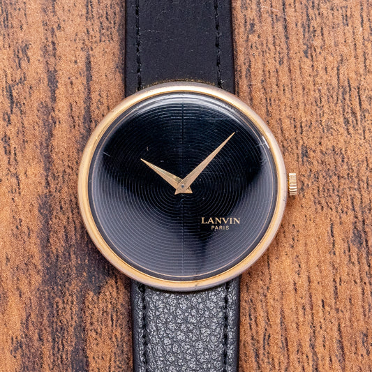 1970s Lanvin Paris "Disco Volante" ETA Mechanical 34mm
