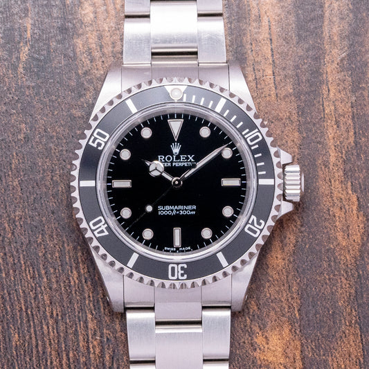 2000 Rolex Submariner No-Date "2 Liner"40mm 14060M
