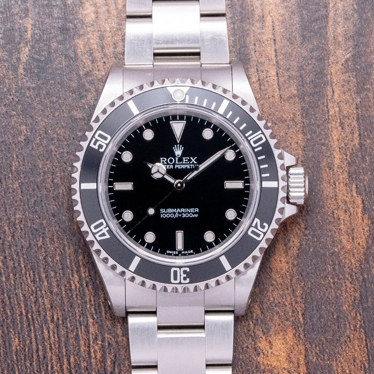 2000 Rolex Submariner No-Date "2 Liner"40mm 14060M