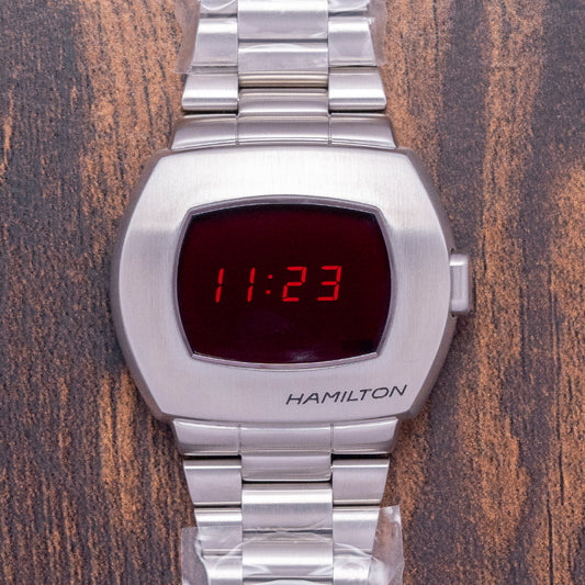 2022 Hamilton American Classic PSR Digital Quartz 'Red' H52414130