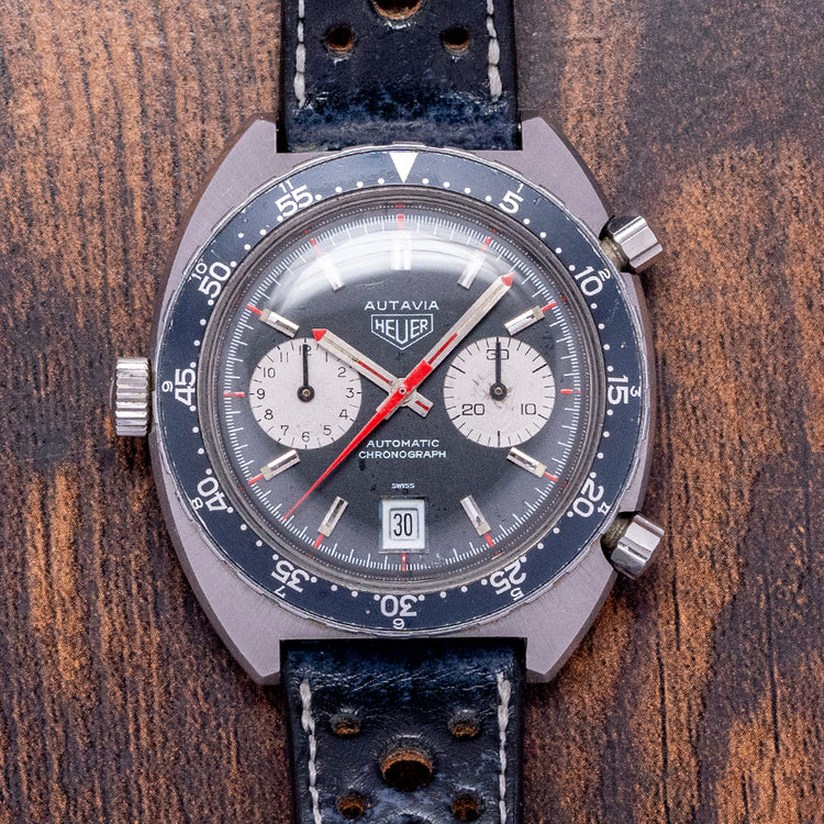 1973 Heuer Autavia 1163 'Viceroy' MH-Bezel Auto Cal. 11 42.5mm