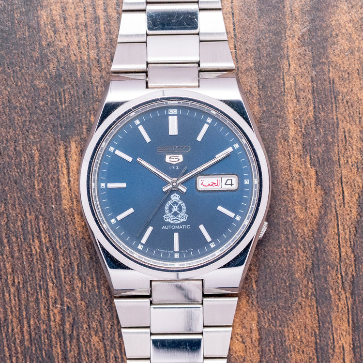 1982 Seiko 5 Automatic 'Omani Police Force' 36.5mm 6309-9000