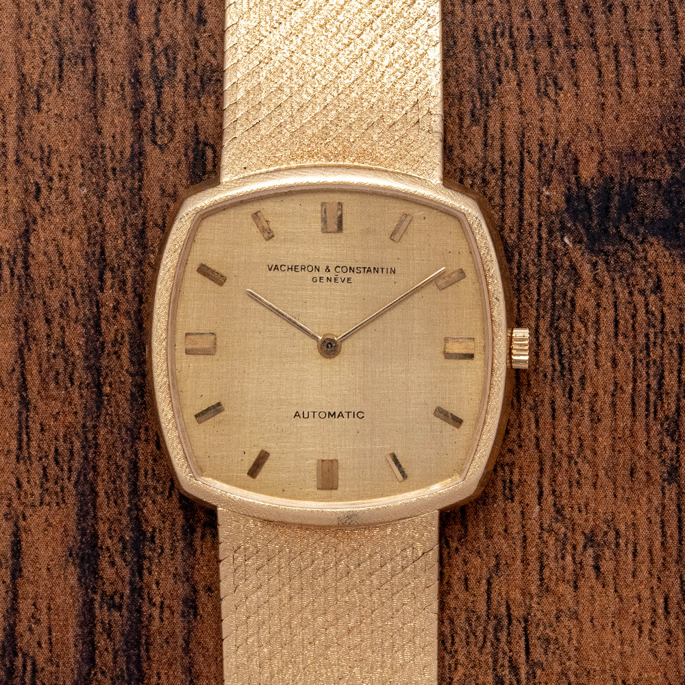 1970 Vacheron Constantin Les Historiques Automatic Yellow Gold Texture