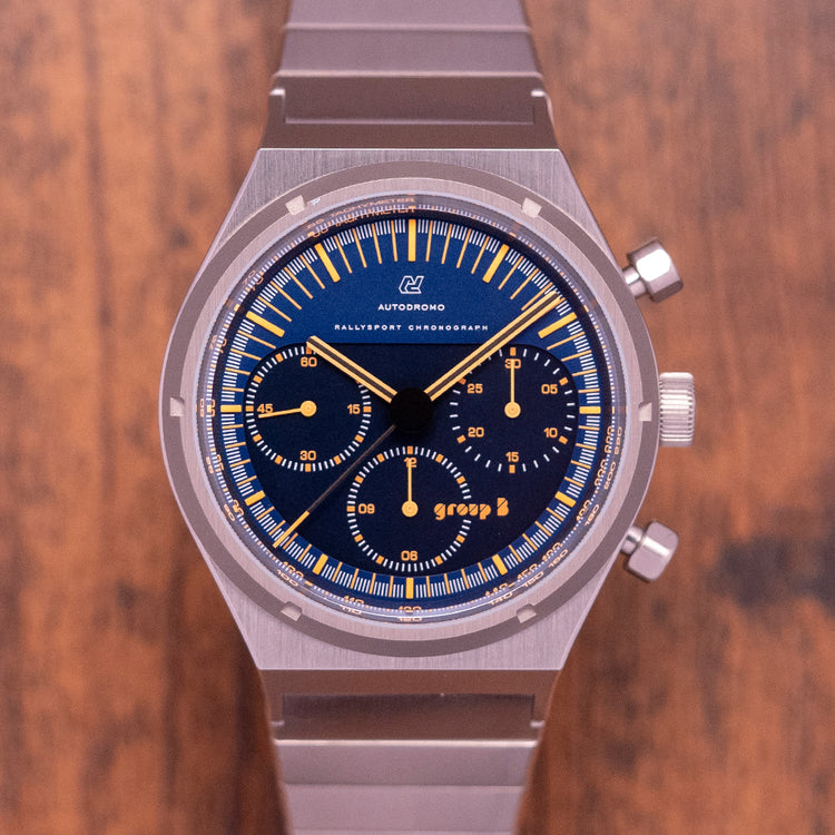 Autodromo Group B Rallysport Chronograph 037 for Hodinkee