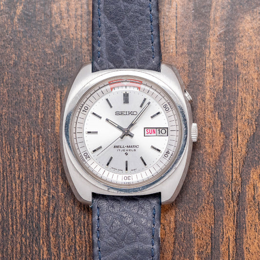 1975 Seiko Bellmatic White Dial Day Date 39mm 4006-6031
