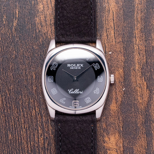 2006 Rolex Cellini 18ct White Gold 33mm 4233/9 'Rolex CPO'