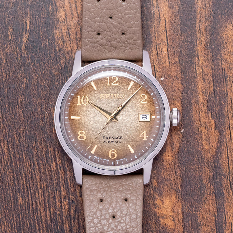 2020 Seiko Presage Cocktail Time 'Hojicha' Limited 38.5mm SRPF43J1