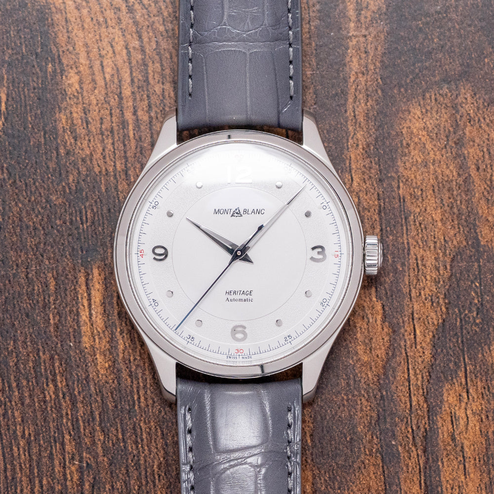 2026 Montblanc Heritage Automatic 40mm Silver Dial MB119943