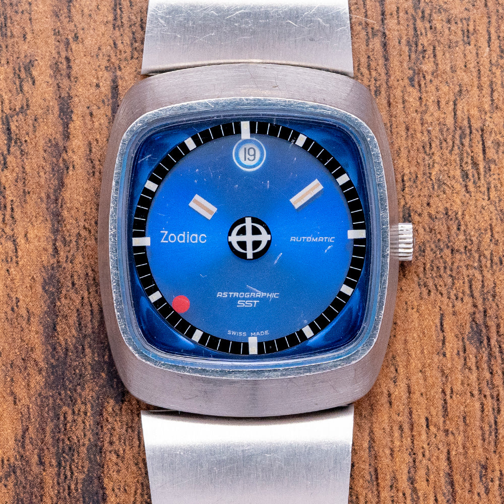 1970s Zodiac Astrographic SST 'Mystery Dial' Automatic 882-963