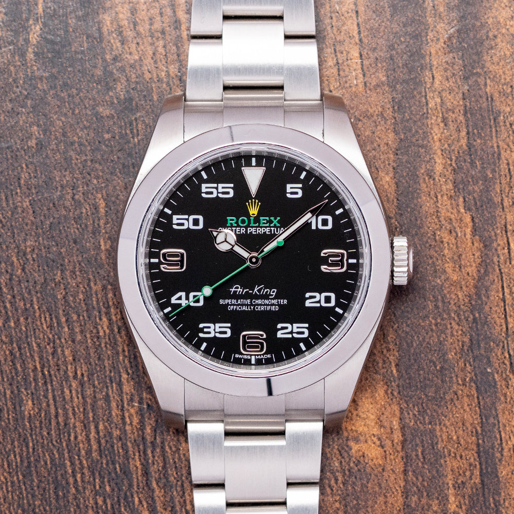 2019 Rolex Air King 40mm Black Dial Discontinued 116900