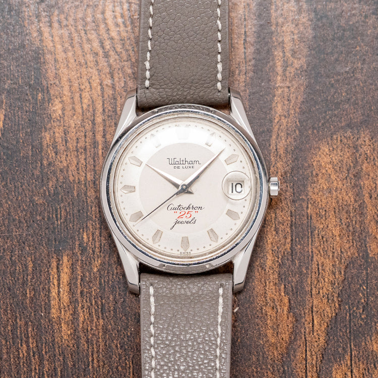 1953 Waltham De Luxe Autochron "25" Jewels 35mm