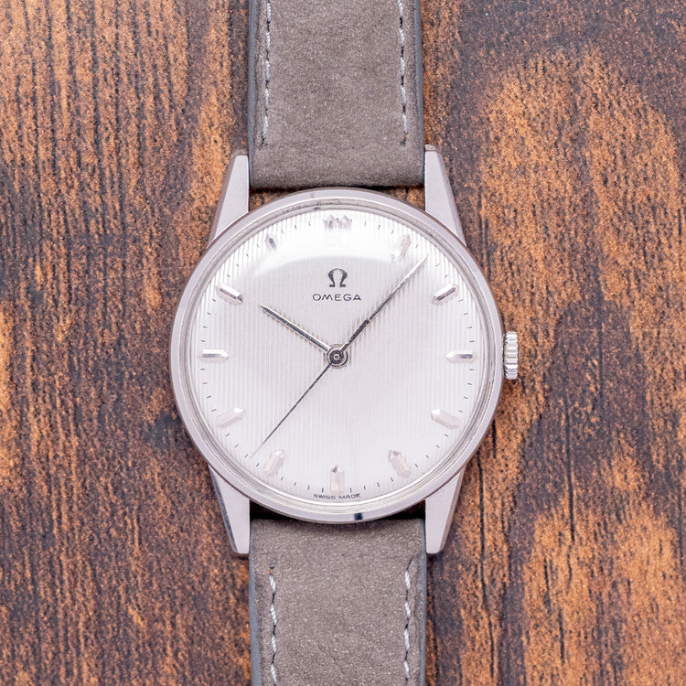 1962 Omega 'Pinstripe' Dial Japanese Market 35mm 131.013