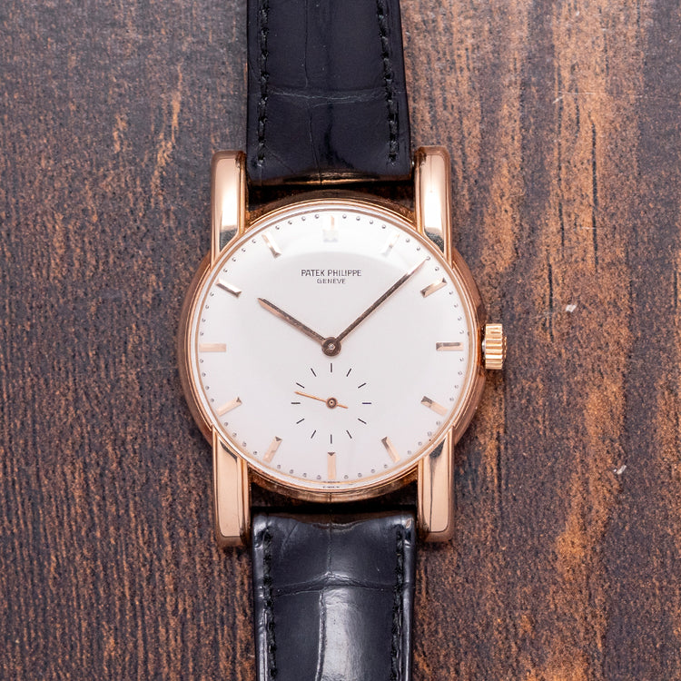 1951 Patek Philippe Calatrava 18ct Rose Gold 34mm 2428