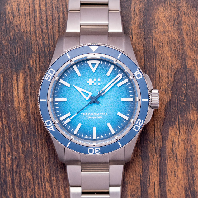 2025 Christopher Ward C60 Trident Lumière Blue 41mm