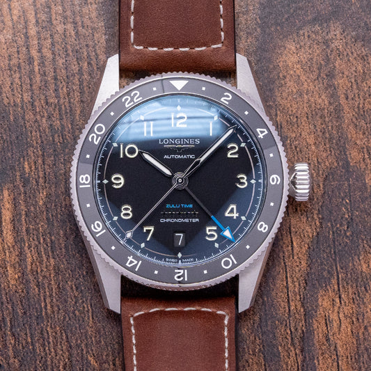2024 Longines Spirit Zulu Time Automatic 39mm GMT L3.802.4.53.2