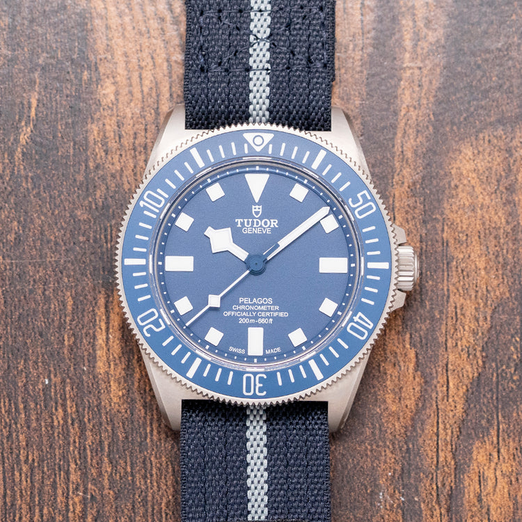 2022 Stickered Tudor Pelagos FXD Blue MN22 42mm 25707B/22