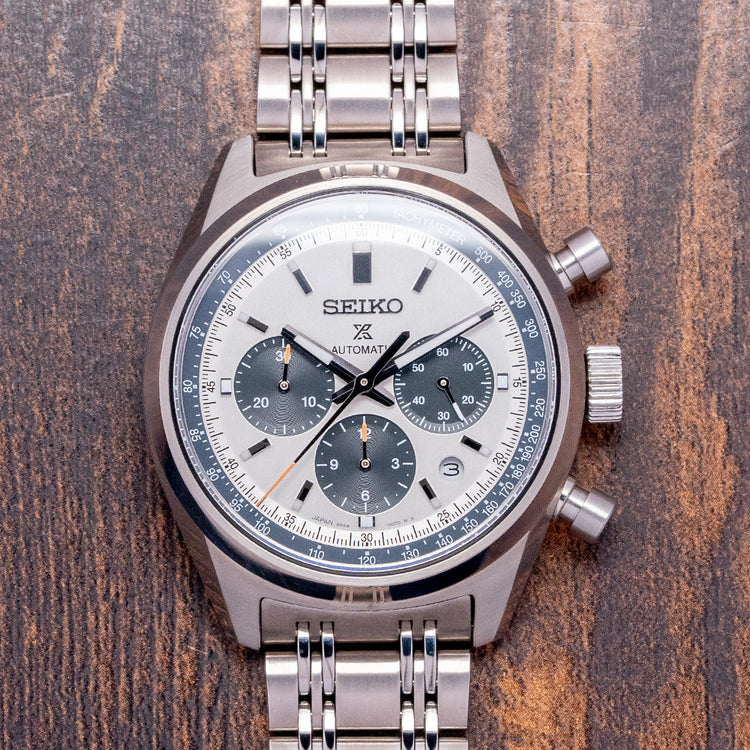 2025 Seiko Prospex Speedtimer Panda 1972 Re-Interpretation SRQ047J1