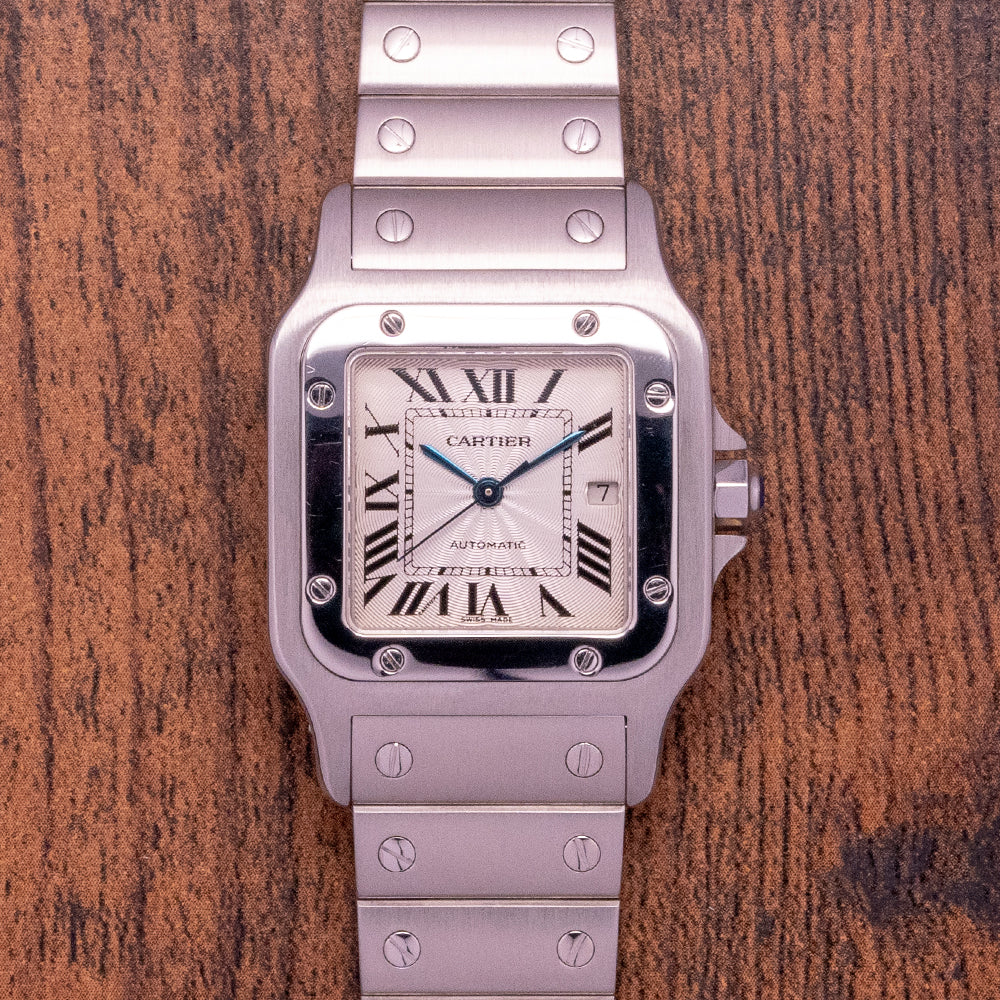 2004 Cartier Santos Galbee Automatic 2319 Box Papers