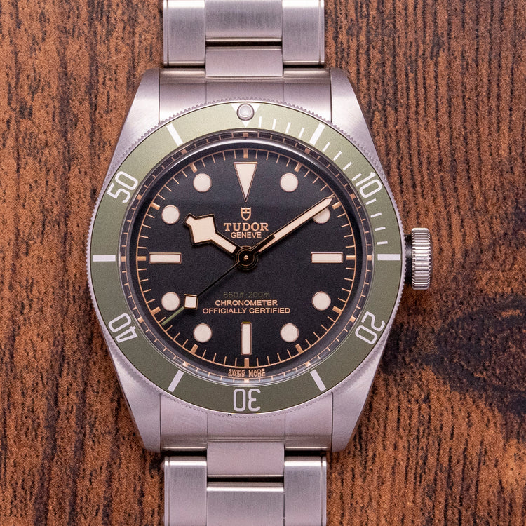 2022 Tudor Black Bay "Harrods" Green 79230G Like-New