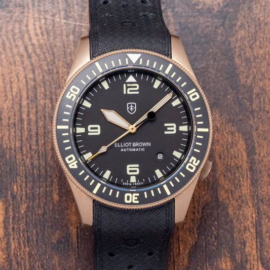 2020 Elliot Brown Automatic 43mm Bronze PVD 101-A12