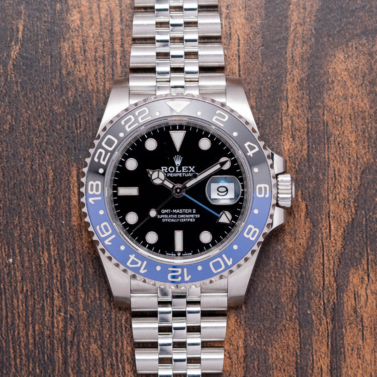 2019 Rolex GMT-Master II 40mm 'Batgirl' Jubilee 126710BLNR