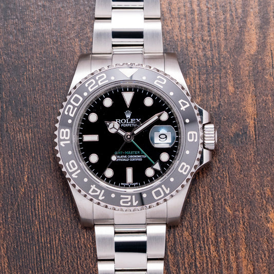 2017 Rolex GMT-Master II 40mm Black Discontinued 116710LN