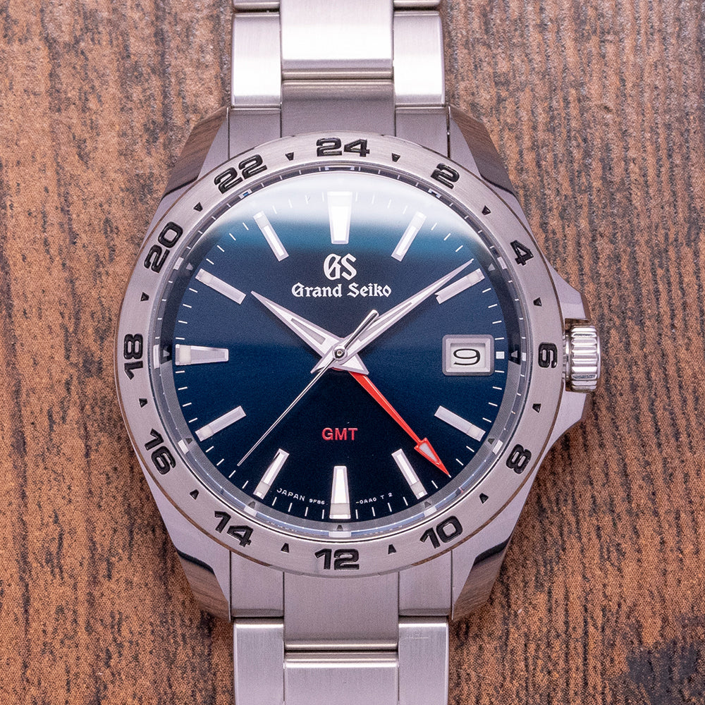Gmt Grand Seiko France 2021 Grand Seiko GMT Quartz Blue SBGN005G